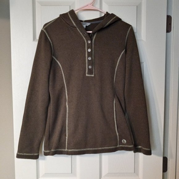 Gander Mountain Tops - Gander Mountain Guide Series Women's Size Small Hooded Shirt